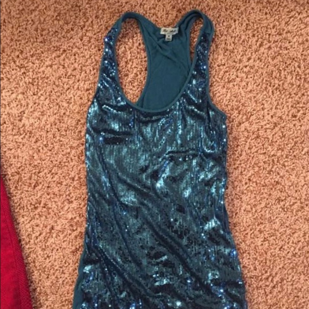 Blue/Sparkle Tank